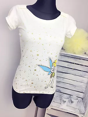 Buy Ladies Disney Tinkerbell T Shirt Top Sizes 4-18  RECOMMENDED!!! • 4.99£