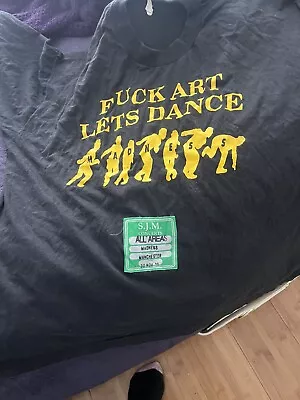 Buy Madness Fuck Art Let’s Dance T-shirt Black XL With AAA Pass From 2010 Tour  • 50£
