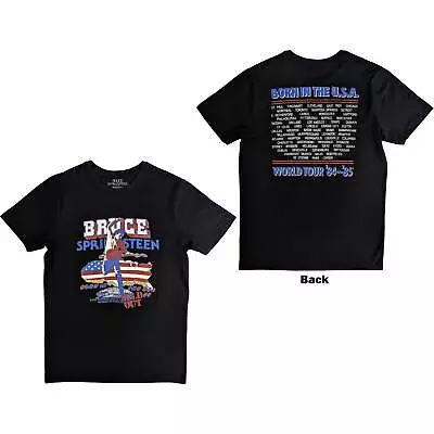 Buy Bruce Springsteen Unisex T-Shirt: Born In The USA '85 (Back Print) OFFICIAL NEW  • 21.20£
