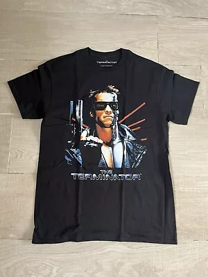 Buy Official The Terminator Movie Poster Arnie T-Shirt Sizes S/M/L/XL/XXL  • 9.99£