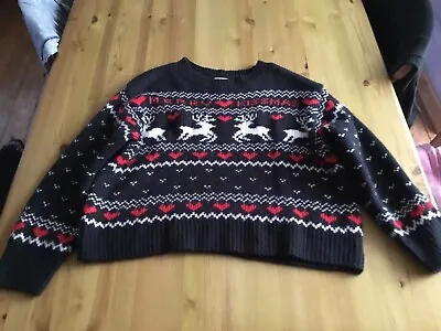 Buy Ladies Christmas Jumper Size Small From H&M • 4£