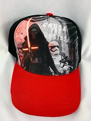 Buy Disney Star Wars Crush The Resistance Kylo Ren One Size Youth Hat/Cap Brand New • 9.63£