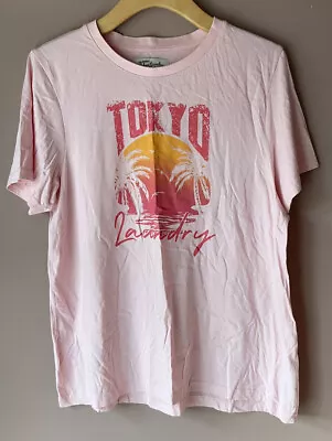 Buy Woman’s TOKYO LAUNDRY Pink T-shirt Size 16 XL Casual Holiday • 6.50£