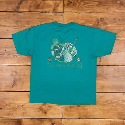Buy Vintage Single Stitch T Shirt Graphic L 90s Missouri Western Green Tee • 27.99£