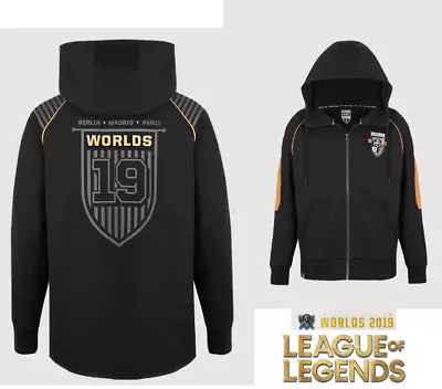 Buy League Of Legends 2019 World Championship Zip UP Hoodie  L Size (UNISEX) • 89.98£