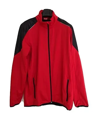 Buy CRIVIT IAN 275549 Mens Red Mix Polyester Lightweight Windbreaker Jacket. Size XL • 24£