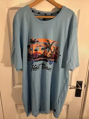 Buy Hot Tuna Mens T-shirt Size 3XL XXXL Crew Short Sleeve Camper Van Blue Designer • 5.99£