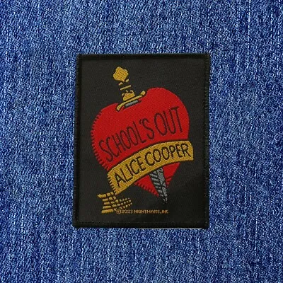 Buy Alice Cooper - School's Out - Sew On Patch Official Merch • 4.75£