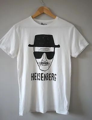 Buy Men's Medium White Heisenberg Breaking Bad White T Shirt Top • 9.99£