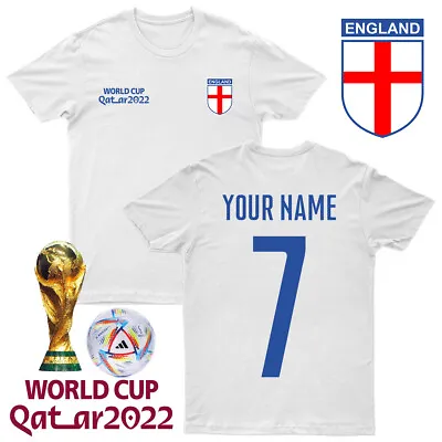 Buy England Football T-Shirt Personalised Family T Shirts #WC#2 • 7.59£