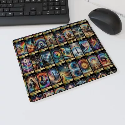 Buy Magical Rainbow Tarot Card Collection Mouse Mat, Mystical Supernatural Fantasy • 9.95£