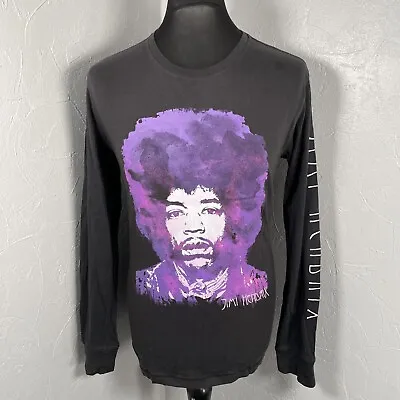 Buy Karl Ferris Collection Jimi Hendrix T Shirt Black Long Sleeve Tee Size Small • 11.99£