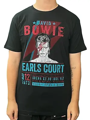 Buy David Bowie - Earl's Court 1973 Official Unisex T Shirt Brand New Various Sizes • 15.99£