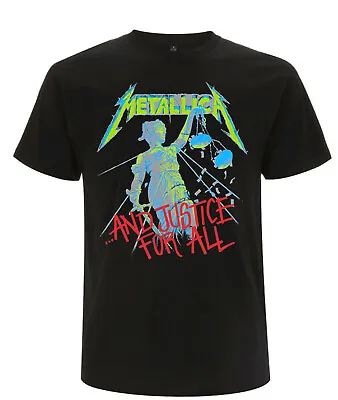 Buy Metallica And Justice For All James Hetfield Official Tee T-Shirt Mens • 16.36£
