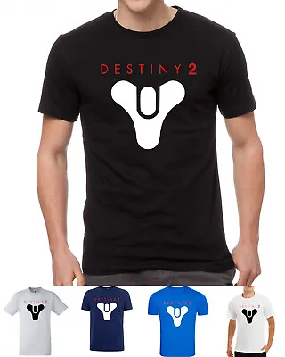 Buy Destiny 2 Logo T-shirt Guardian Warlock Titan Hunter • 9.99£