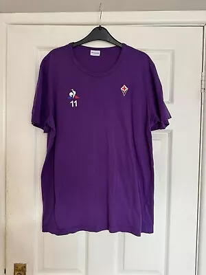 Buy ACF Fiorentina Le Coq Spotif Player Issue Football T-Shirt - Size Large Rare • 4.99£
