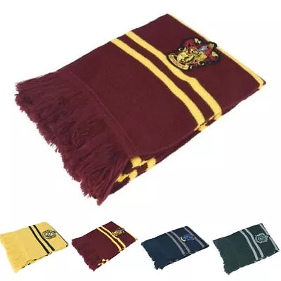 Buy Harry Potter Gryffindor House Cosplay Knit Wool Scarf Costume Halloween Costume • 14.89£