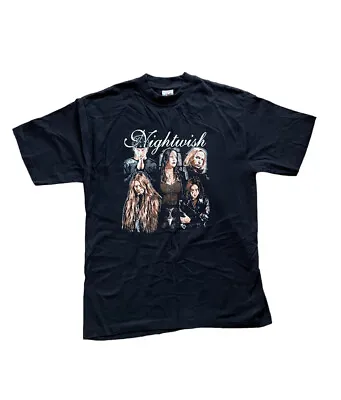 Buy Vintage Nightwish Band Shirt XL 90s • 40£