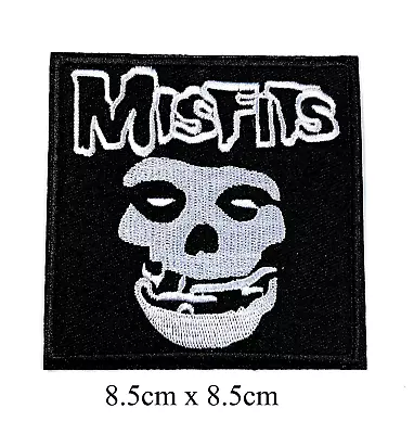 Buy Misfits Rock Metal Music Band Iron On Motif Patch Child Or Adult • 3.49£