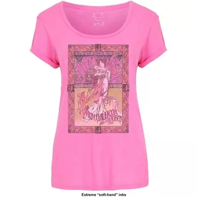Buy Ladies Janis Joplin Avalon Ballroom '67 Official Tee T-Shirt Womens Girls • 15.99£