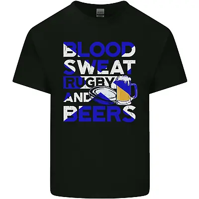 Buy Blood Sweat Rugby And Beers Scotland Funny Mens Cotton T-Shirt Tee Top • 8.75£