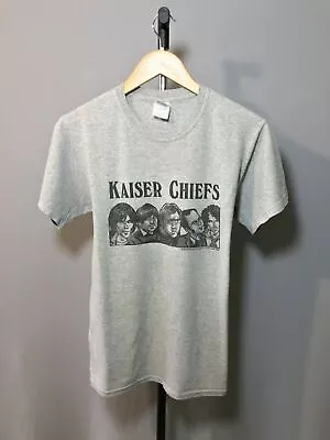 Buy Kaiser Chiefs 2007 World Tour T-shirt Mens Grey Cartoon DC Thompson Small • 43.31£