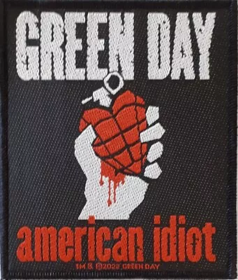 Buy Green Day - American Idiot Patch 9cm X 10cm • 3.49£