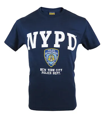 Buy Officially Licensed NYPD Printed T-Shirt. New York Police Hologram Tag UK Seller • 14.99£