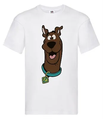 Buy New Kids Men Women Scooby Doo Cartoon Face Retro  T-shirt Gift Top All Sizes  • 7.99£