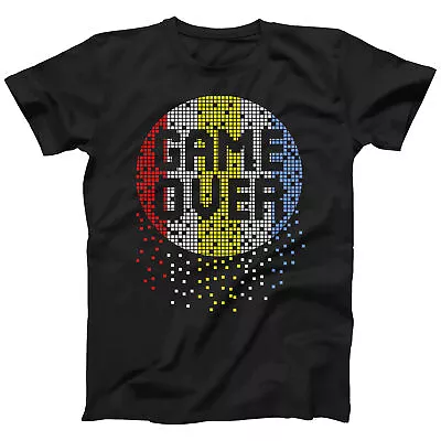 Buy Game Over Vintage Gamer T-shirt (S-5XL) • 12.99£