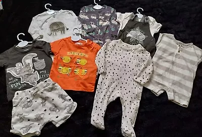 Buy Baby Boys Clothes 0-3 Months Bundle By Next Disney Baby & George  • 6£