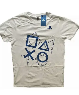 Buy Official Playstation Mens T-Shirt Size XL Call Of Duty GTA FIFA XO PS1 PS2 PS5 • 3.78£
