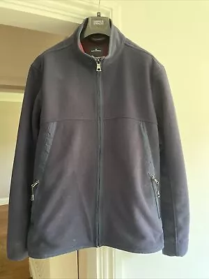 Buy Marks & Spencer Men’s Navy Fleece Jacket - XXL • 4£
