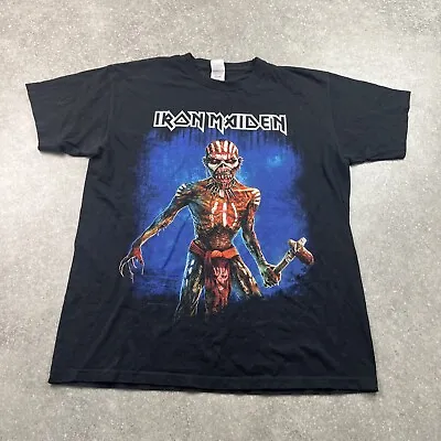 Buy Iron Maiden 2017 Book Of Souls Tour T-shirt Size L  • 30£