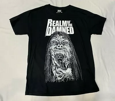 Buy Realm Of The Damned Mens Tshirtlogo & Balaur Comic Book Death Metal  • 13.04£
