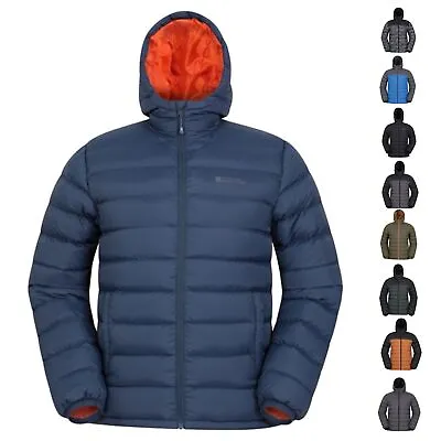 Buy Mountain Warehouse Seasons Men's Padded Warm Jacket Water Resistant Casual Coat • 39.99£