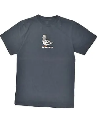 Buy VANS Womens Slim Graphic T-Shirt Top UK 18 XL Navy Blue Cotton II04 • 8.39£