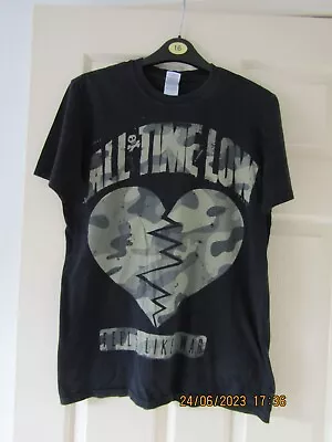 Buy All Time Low - Feels Like War Unisex T-Shirt. Size Medium. In Great Condition • 15£