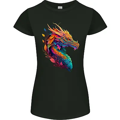 Buy A Fantasy Dragon Womens Petite Cut T-Shirt • 10.99£