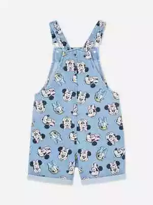 Buy Disney’s Minnie Mouse And Daisy Duck Print Denim Dungarees-1.5-8 Yrs • 19.99£
