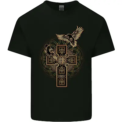 Buy Odins Celtic Raven Viking Thor Ragnar Norse Mens Cotton T-Shirt Tee Top • 8.75£