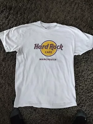 Buy Manchester Hard Rock T-shirt Retro Used Good Condition Large  • 5£
