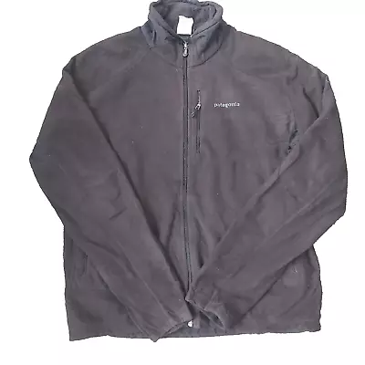 Buy Patagonia Fleece Jacket Polartec Regulator Large Black Vintage Jumper Sweater • 30.48£