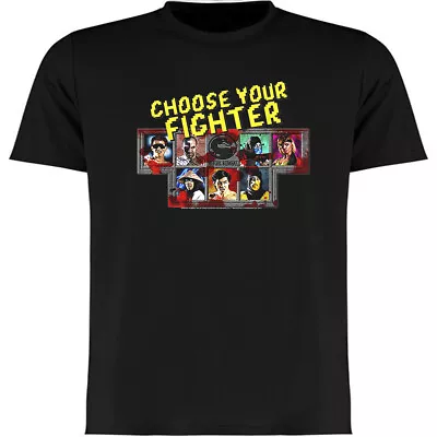 Buy Mortal Kombat Choose Your Fighter Black T-Shirt • 13.99£