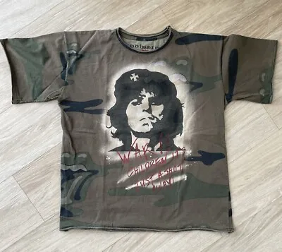 Buy Rare Vintage Buddhist Punk Rolling Stones T Shirt (M) - Keith Richards “War!! “ • 50£