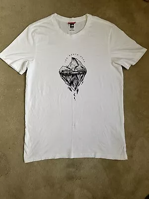 Buy Mens - The North Face Flash T-shirt - White - Size Medium • 19.99£