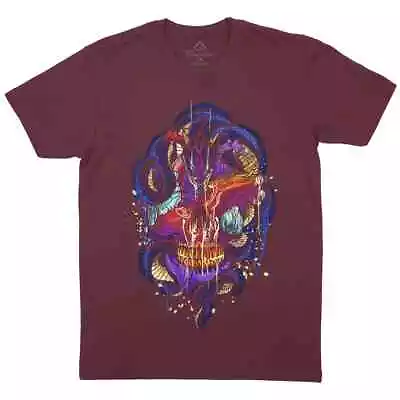 Buy Snake Heart Mens T-Shirt Horror Skull Cobra Poison Tattoo Art P827 • 11.99£