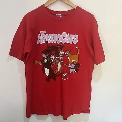 Buy Disney Aristocats T Shirt Rare Vintage80s Character Fashions Large Single Stich • 124.99£