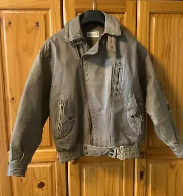 Buy Very Rare Vintage 70-80’s  ‘Classic Men’s Clothing’ Real Leather Jacket  Sz M • 45£