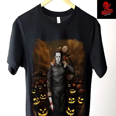 Buy Michael Myers  Halloween  Horror Movie | Unisex Heavy Cotton T-Shirt S–3XL 🎃 • 23.88£